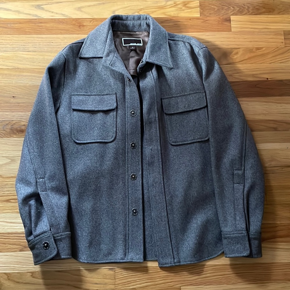 NWOT Michael Kors Mens Wool Coat- Medium